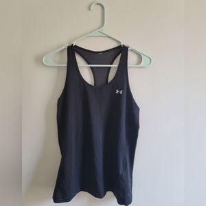 Under Amrour Workoit Tank, Size SM, Black